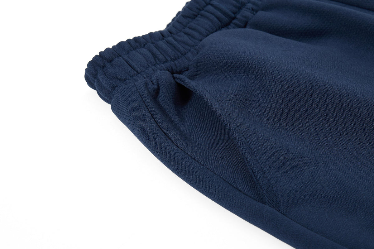 DAXUEN black wide-leg abstract graphic sweatpants