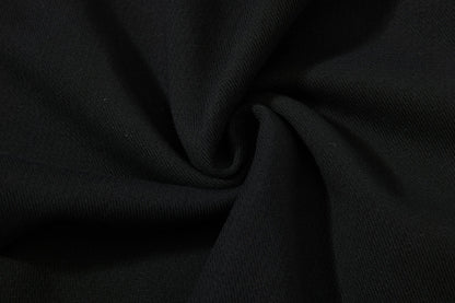 DAXUEN black wide-leg abstract graphic sweatpants