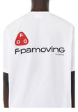 DAXUEN white oversized abstract mushroom graphic T-shirt
