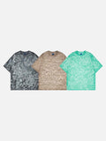 DAXUEN Oversized abstract print short-sleeve T-shirt