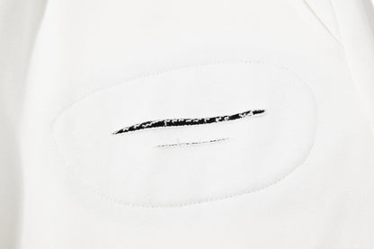 Abstract Script Wide-Leg Sweatpants
