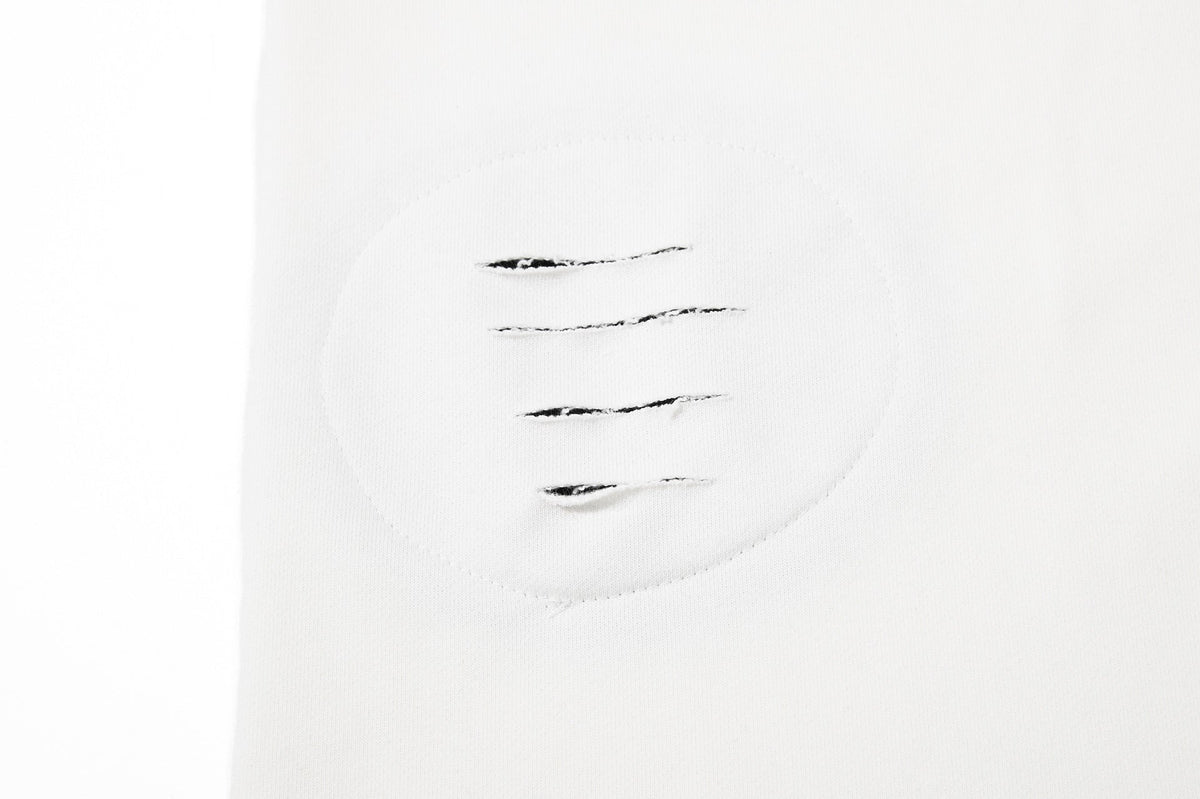 Abstract Script Wide-Leg Sweatpants