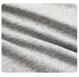 DAXUEN grey melange abstract star graphic wide-leg pants