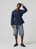 DAXUEN Away Day Stitched Denim Shorts