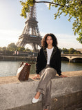 DAXUEN Acid Wash Wide-Leg Jeans | DAXUEN — model photo