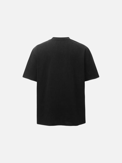 DAXUEN Embroidered short-sleeved t-shirt with relaxed fit