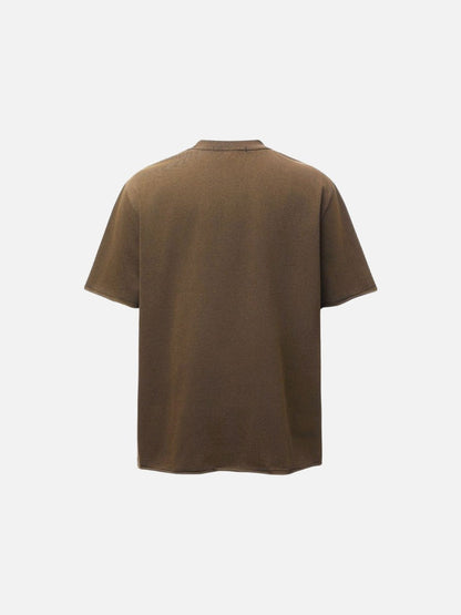 DAXUEN Embroidered short-sleeved t-shirt with relaxed fit