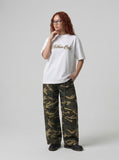 DAXUEN Acthem Only Cross Graphic T-Shirt — model photo