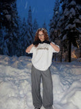 DAXUEN Acthem Only Cross Graphic T-Shirt — model photo