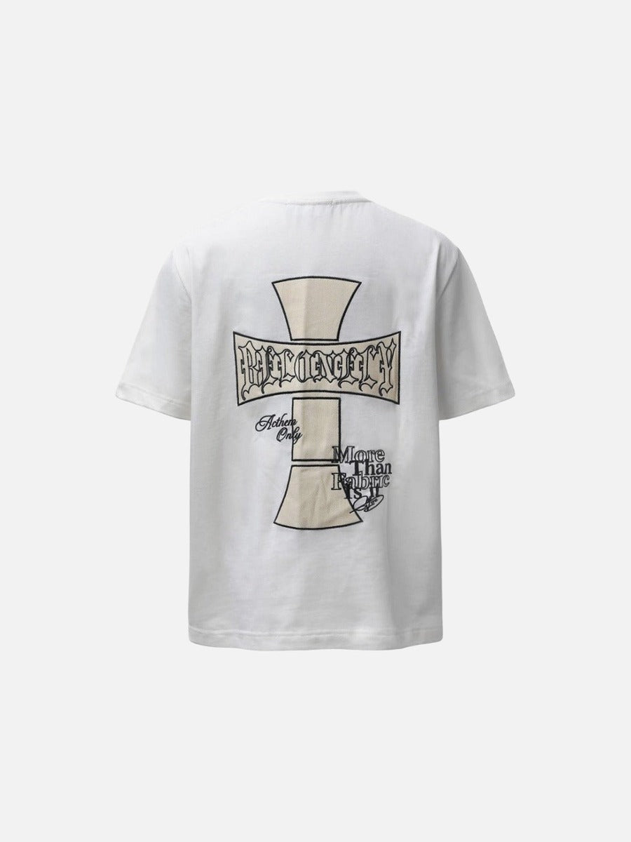 DAXUEN Acthem Only Cross Graphic T-Shirt