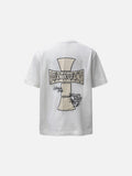DAXUEN Acthem Only Cross Graphic T-Shirt