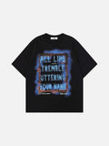 DAXUEN Graphic print short-sleeved T-shirt