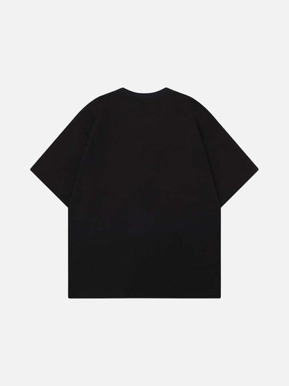 DAXUEN Graphic print short-sleeved T-shirt