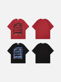 DAXUEN Graphic print short-sleeved T-shirt
