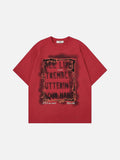 DAXUEN Graphic print short-sleeved T-shirt