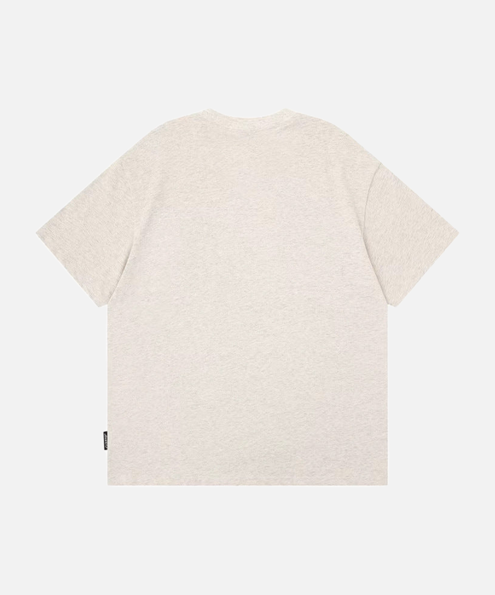 Oversized short-sleeved T-shirt with unique graphics