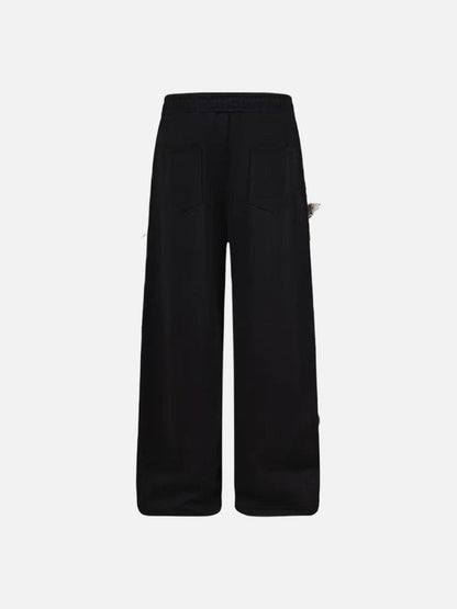 DAXUEN Wide-leg sweatpants with star decorations