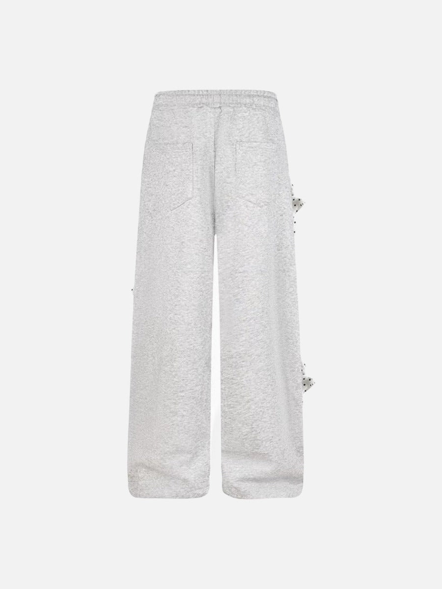DAXUEN Wide-leg sweatpants with star decorations