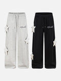 DAXUEN Wide-leg sweatpants with star decorations