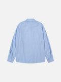 DAXUEN light yellow plaid button-up shirt with anime graphics