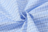 DAXUEN light yellow plaid button-up shirt with anime graphics