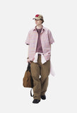 Vibrant Pink Multi-Colored Plaid Shirt