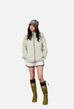 Contrasting Accent Lightweight Hooded Jacket