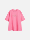 Neon Green Digital Clock Graphic T-Shirt