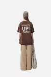 Blurred Abstract Figures Graphic T-Shirt