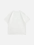 Blurred Abstract Figures Graphic T-Shirt