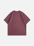 Blurred Abstract Figures Graphic T-Shirt