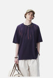 Brushstroke Print Oversized T-Shirt
