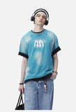 Distressed Cloud Graphic Oversized Tee