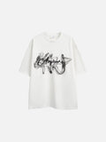 Smoke Layered Oversized T-Shirt