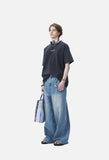 Bold Academic Text Block Oversized T-Shirt