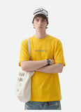 Vibrant Yellow Summer Graphic T-Shirt