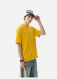 Vibrant Yellow Summer Graphic T-Shirt