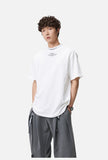 Rust Mock Neck Graphic Tee