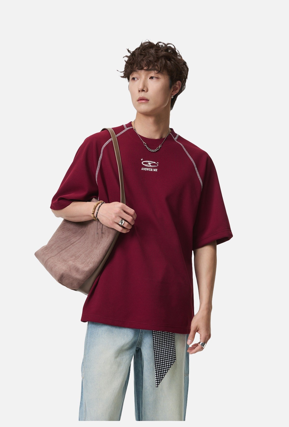 Stylized Oval Graphic Tee