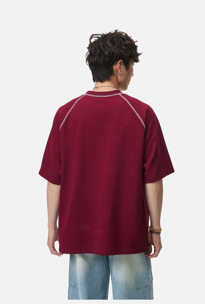 Stylized Oval Graphic Tee