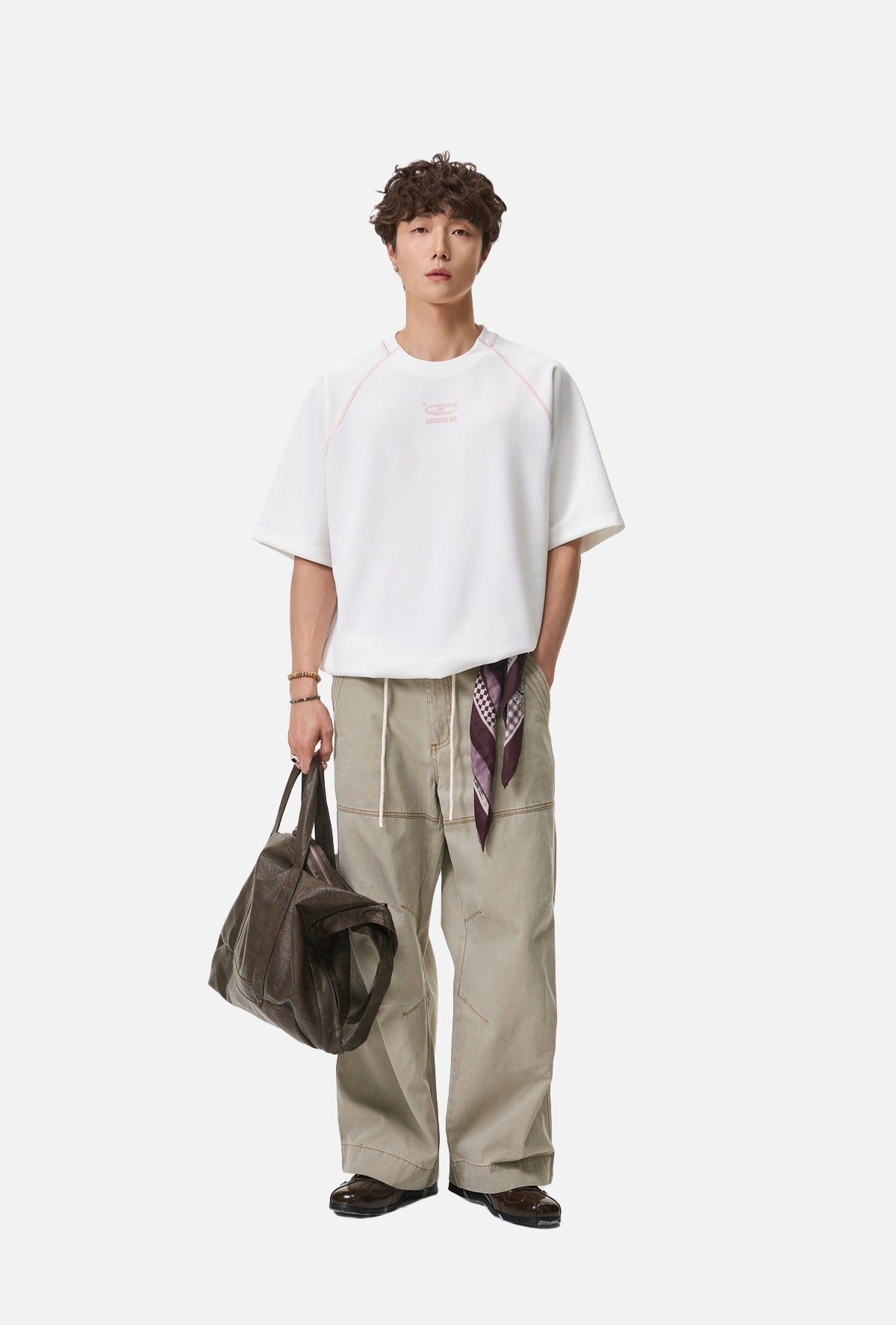 Stylized Oval Graphic Tee