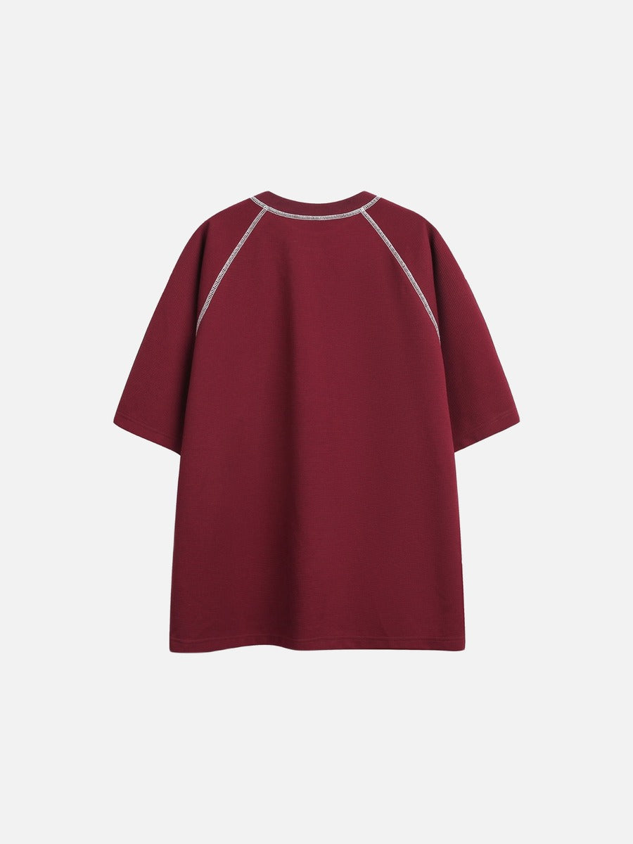 Stylized Oval Graphic Tee