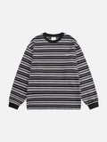 Striped Oversized Long-Sleeve Tee