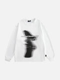 Ethereal Hands Graphic Oversized Tee