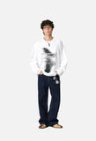 Ethereal Hands Graphic Oversized Tee