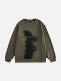 Ethereal Hands Graphic Oversized Tee