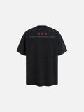 DAXUEN Oversized short-sleeved t-shirt with graphic print