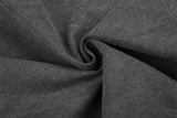 DAXUEN dark charcoal asymmetrical button bomber jacket