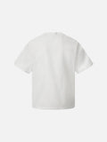 DAXUEN Asymmetrical button detail short-sleeved t-shirt