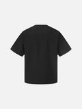 DAXUEN Asymmetrical button detail short-sleeved t-shirt